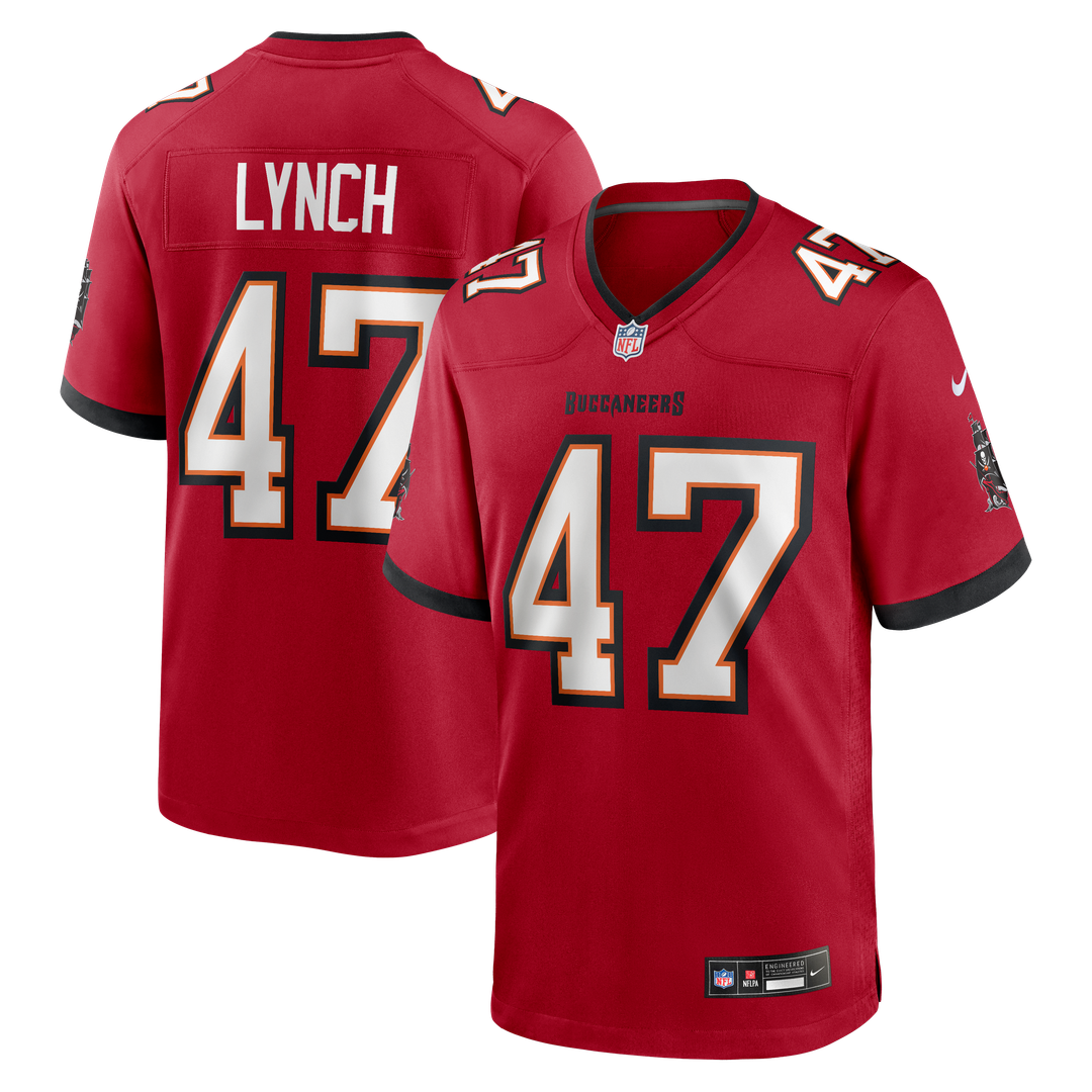 Men's Tampa Bay Buccaneers John Lynch Nike Red Game Retired product image 1