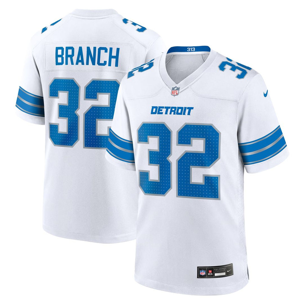 Men's Detroit Lions Brian Branch Nike Blue Game Jersey product image 22