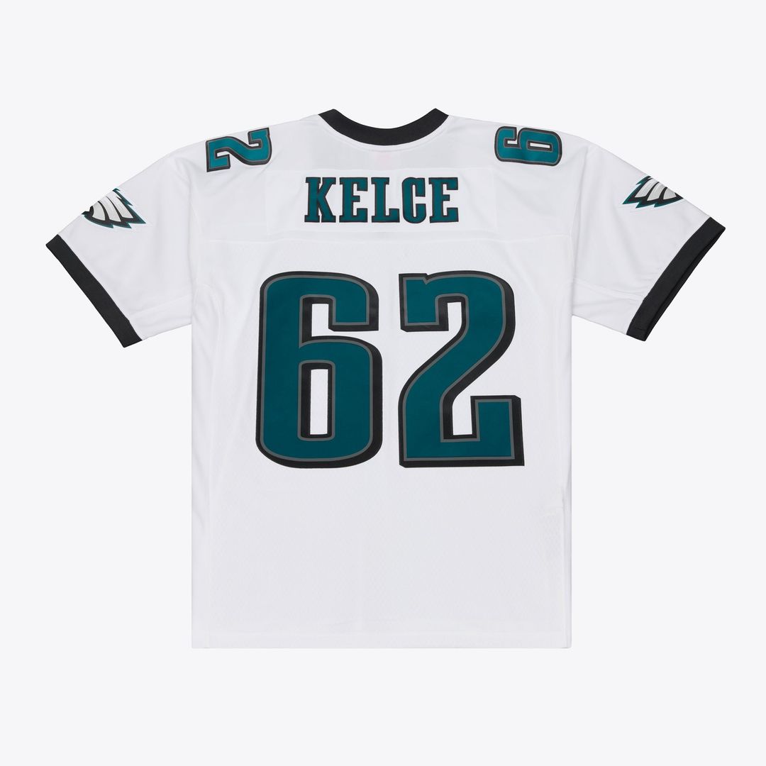 Men's Philadelphia Eagles Jason Kelce Mitchell & Ness White product image 3