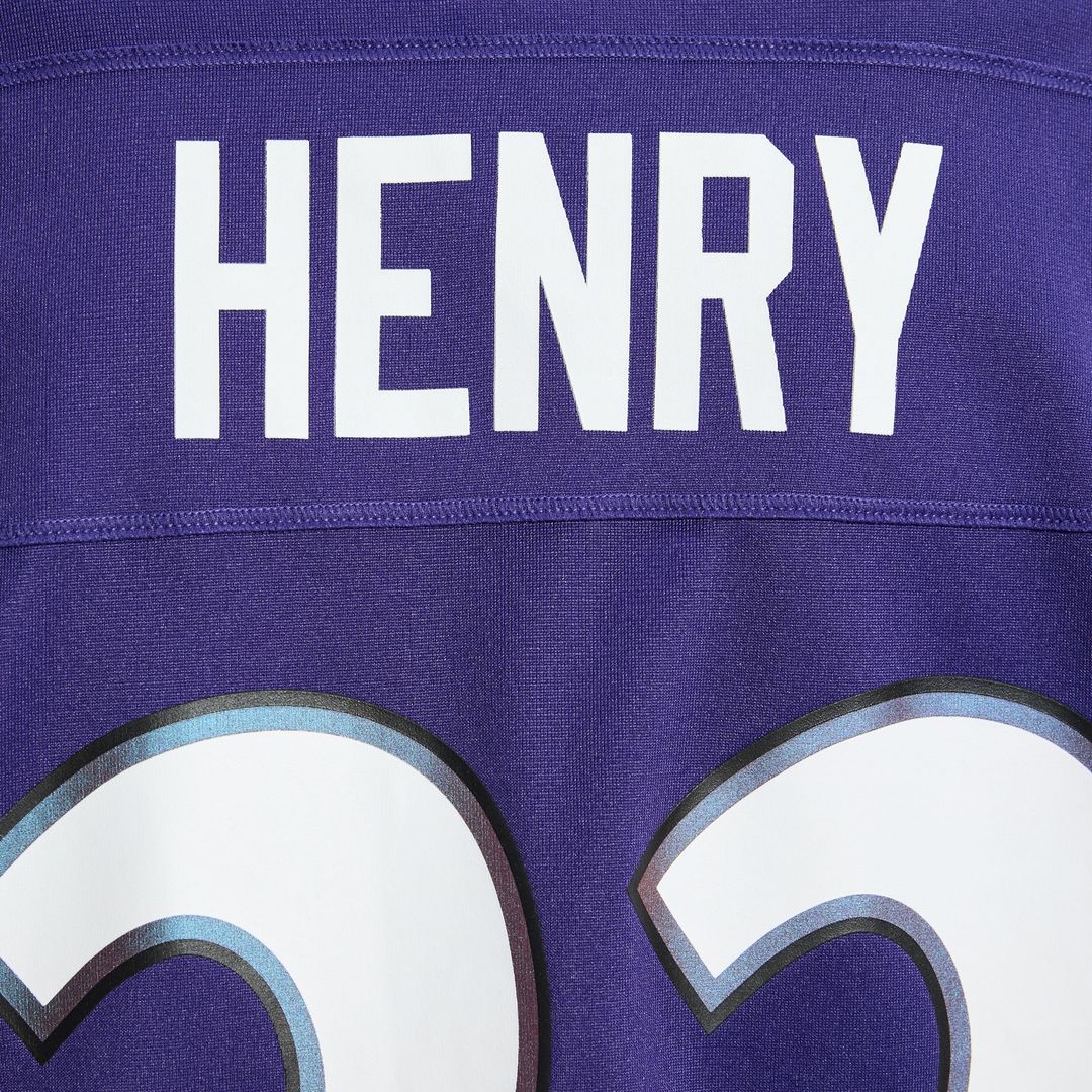 Men's Baltimore Ravens Derrick Henry Nike Purple Team Game product image 12