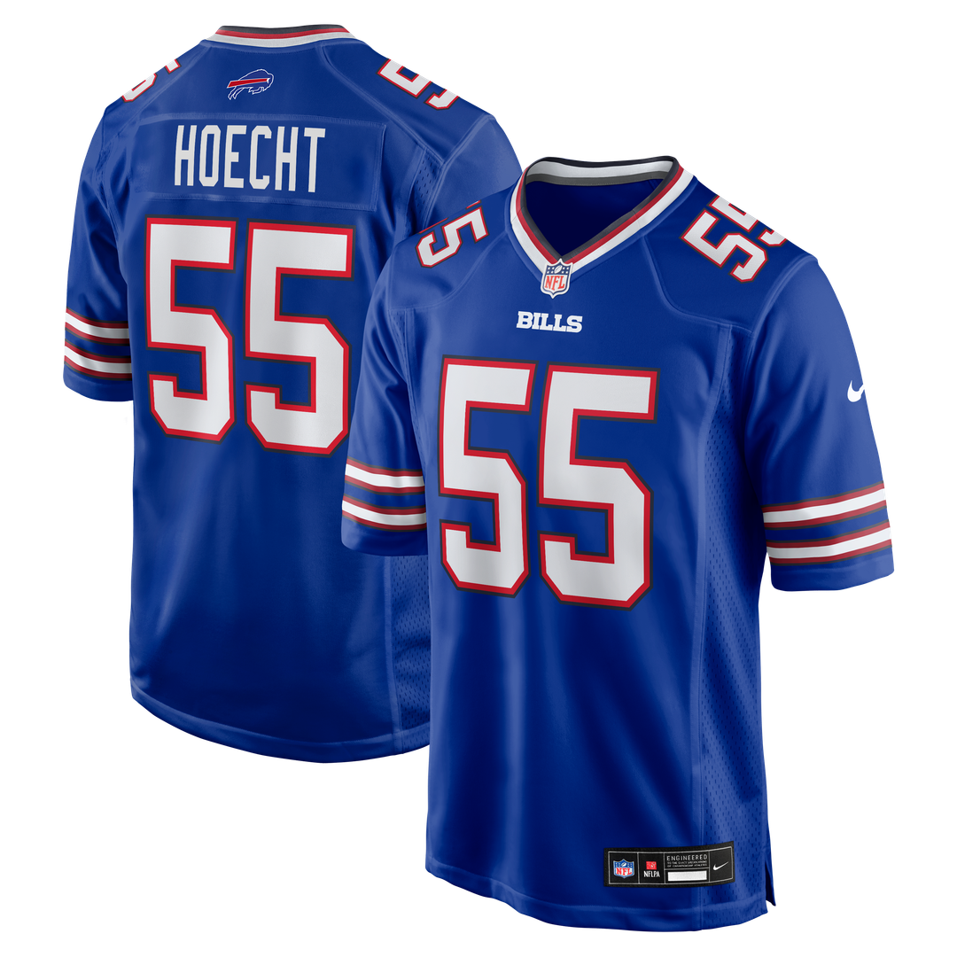 Men's Buffalo Bills Michael Hoecht Nike Royal Team Game product image 1