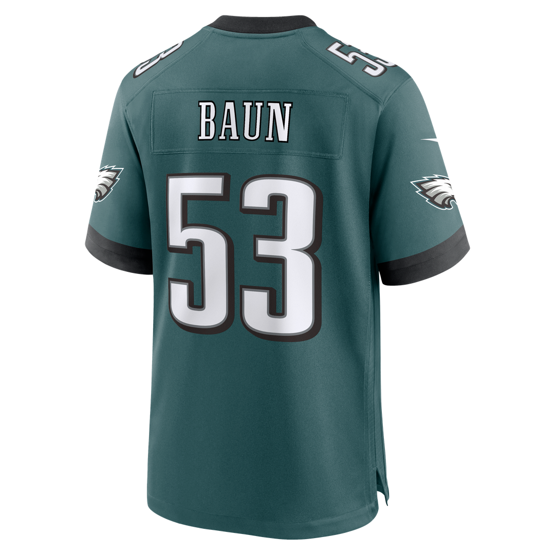 Men's Philadelphia Eagles Zack Baun Nike Midnight Green product image 3
