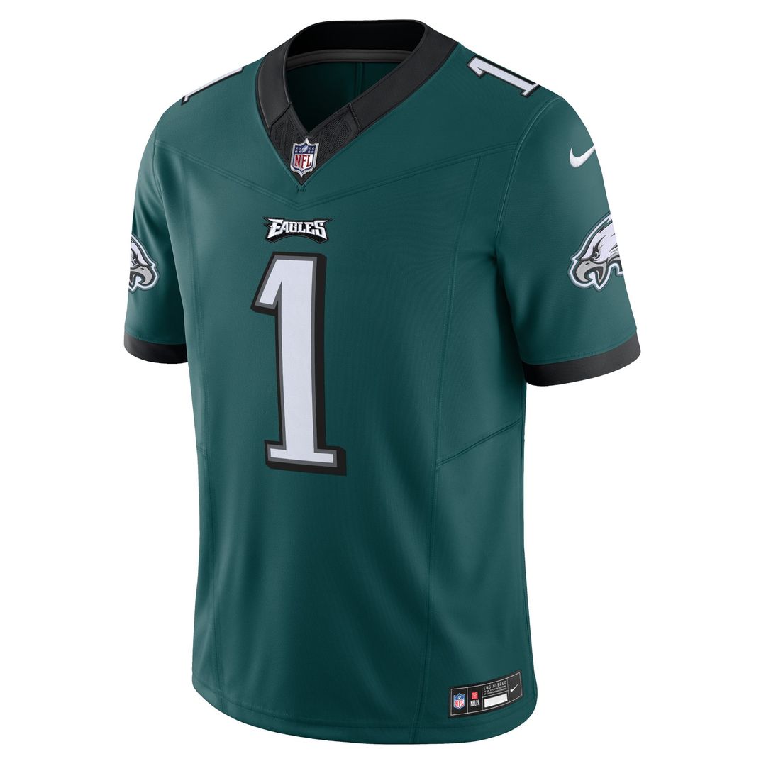 Men's Philadelphia Eagles Jalen Hurts Nike Green Vapor product image 2