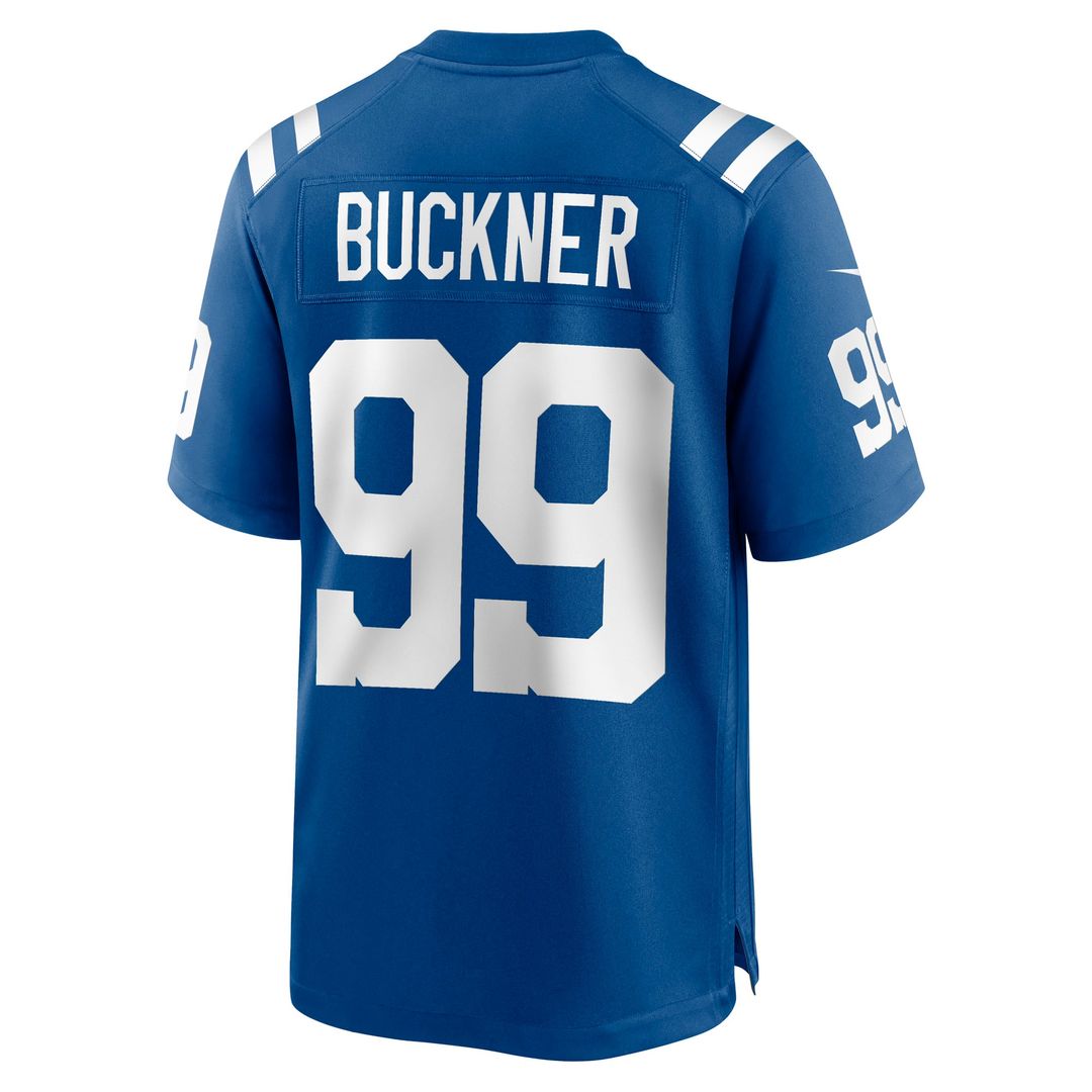 Men's Indianapolis Colts DeForest Buckner Nike Royal Game product image 9