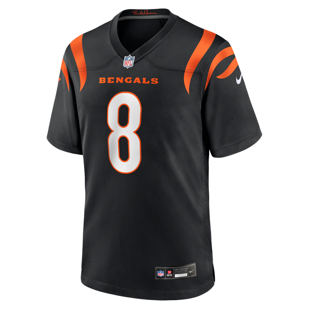 Men's Cincinnati Bengals Ryan Rehkow Nike Black Game Jersey product image 2