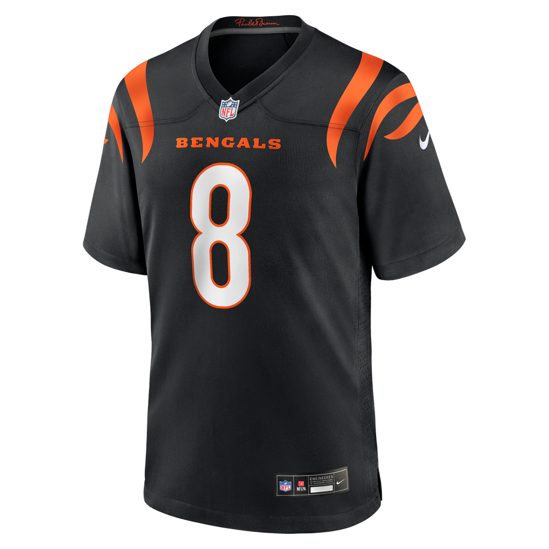 Men's Cincinnati Bengals Ryan Rehkow Nike Black Game Jersey product image 2