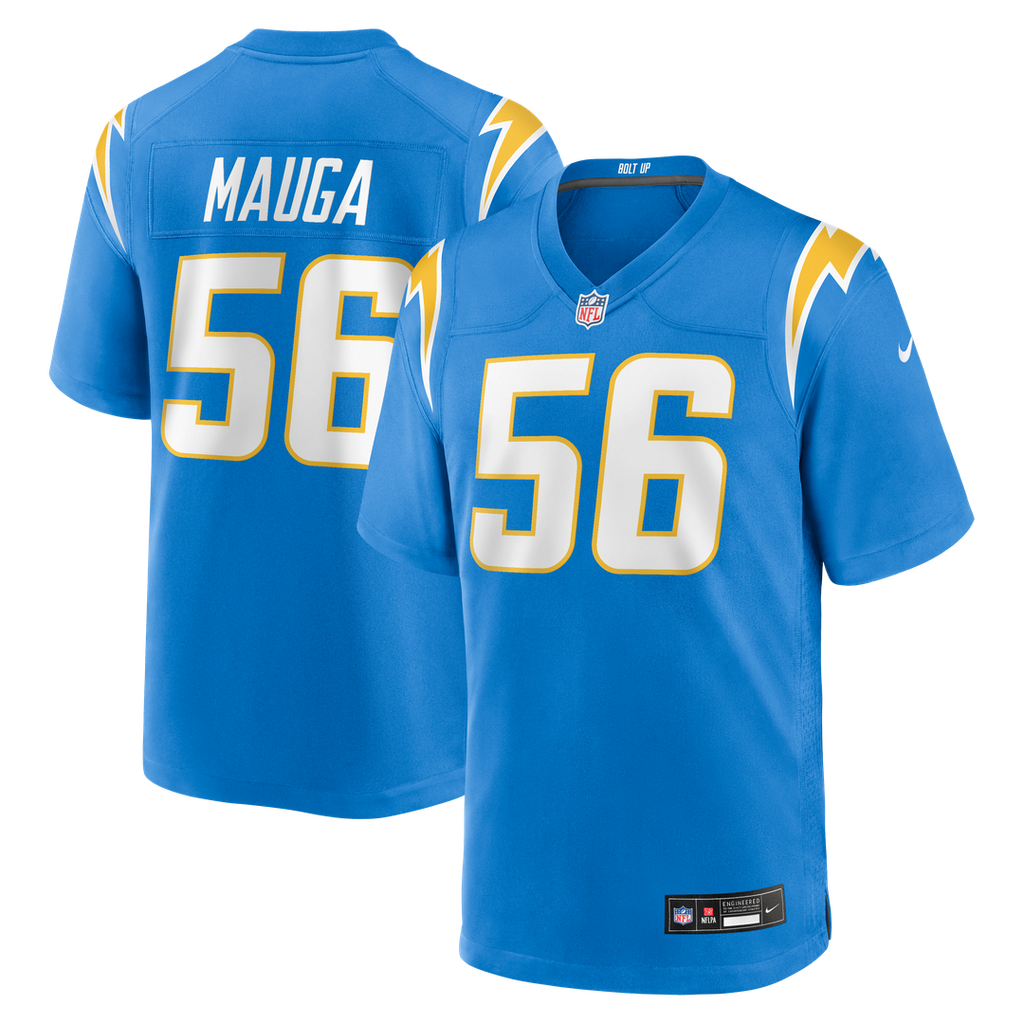 Men's Los Angeles Chargers Kanai Mauga Nike Powder Blue product image 1