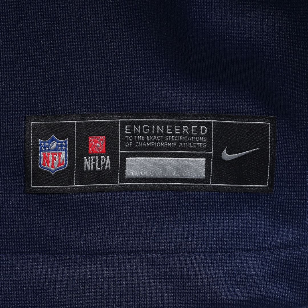 Men's New England Patriots Jared Wilson Nike Navy Team Game product image 8
