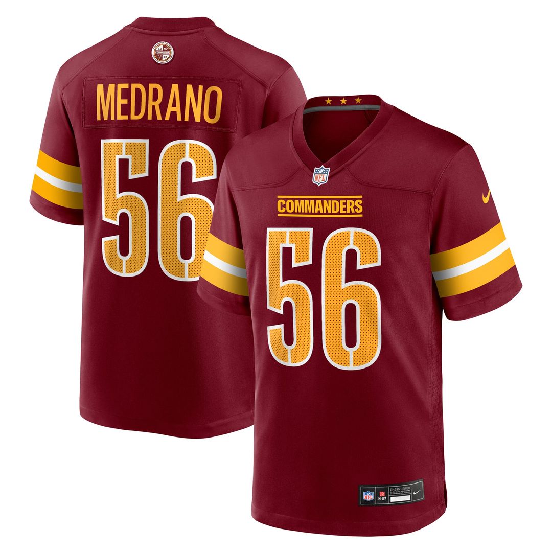 Men's Washington Commanders Kain Medrano Nike Burgundy Team product image 1