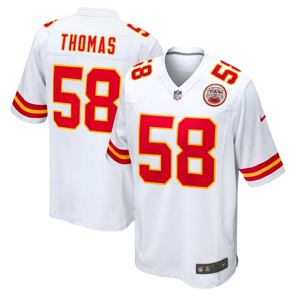 Men's Kansas City Chiefs Derrick Thomas Nike White Retired product image 1