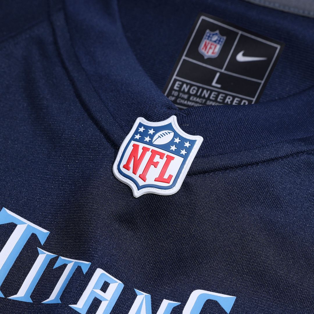 Men's Tennessee Titans Calvin Ridley Nike Navy Game Player product image 4