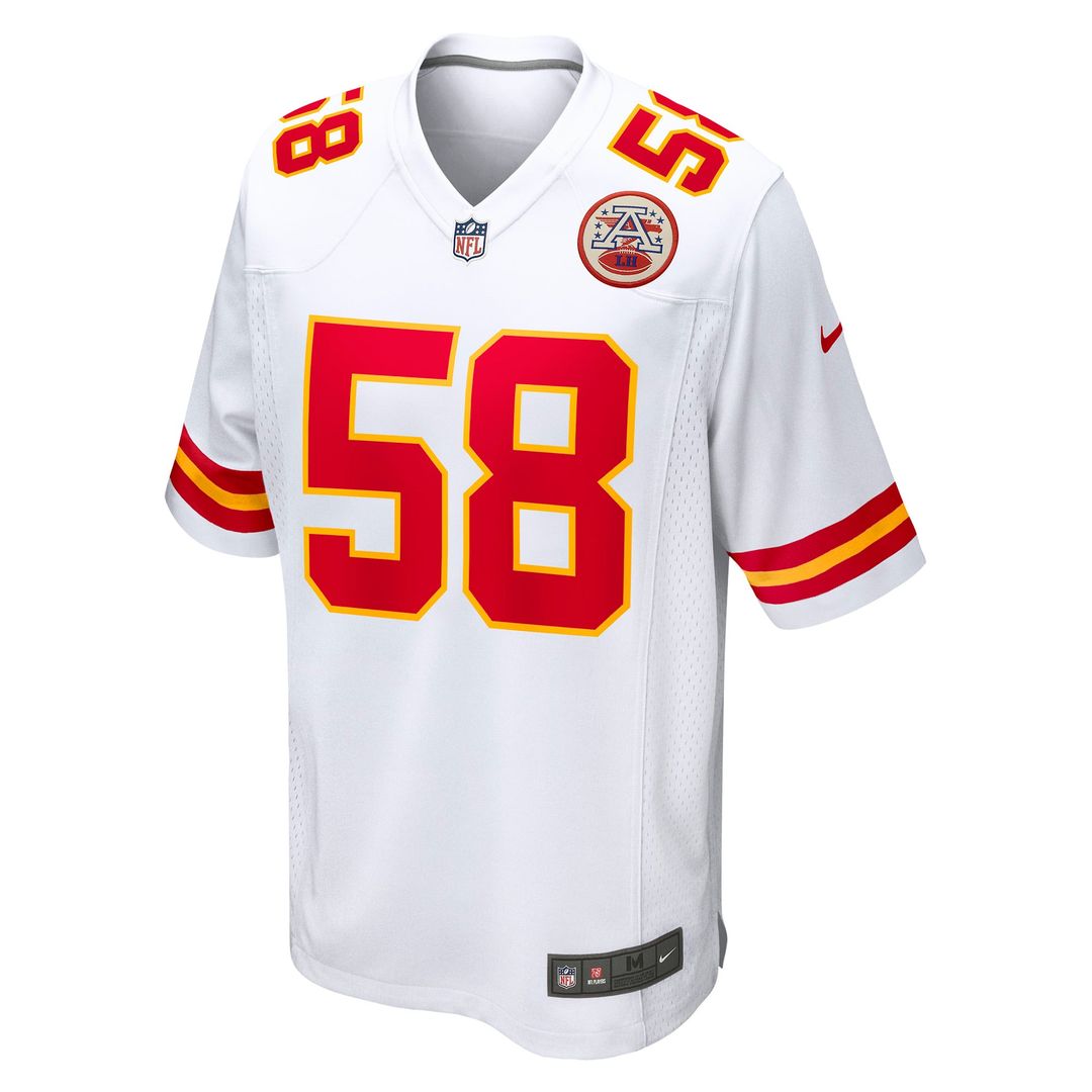 Men's Kansas City Chiefs Derrick Thomas Nike White Retired product image 2