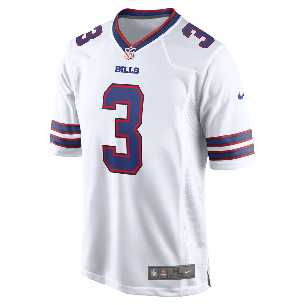 Men's Buffalo Bills Damar Hamlin Nike White Game Jersey product image 2