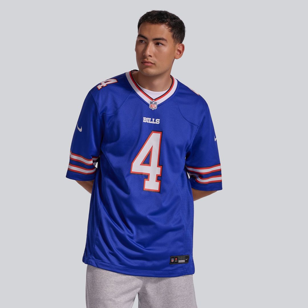 Men's Buffalo Bills James Cook III Nike Royal Team Game product image 2
