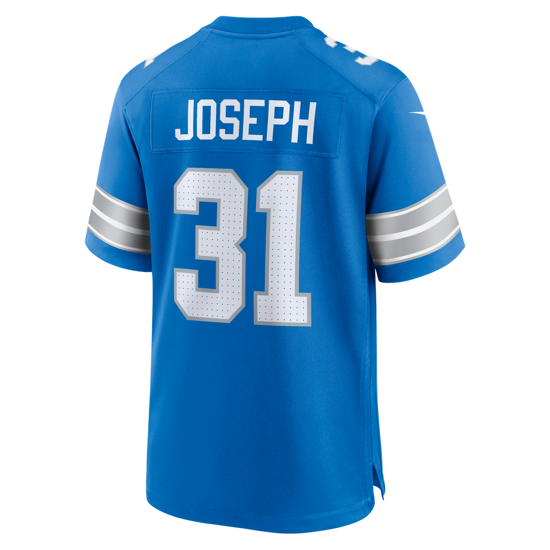 Men's Detroit Lions Kerby Joseph Nike Black Alternate Game product image 9