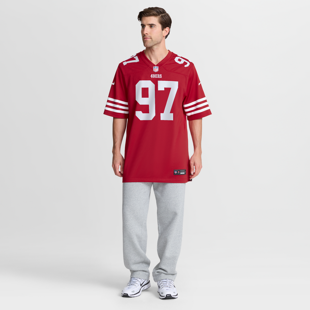 Men's San Francisco 49ers Nick Bosa Nike Scarlet Player product image 15