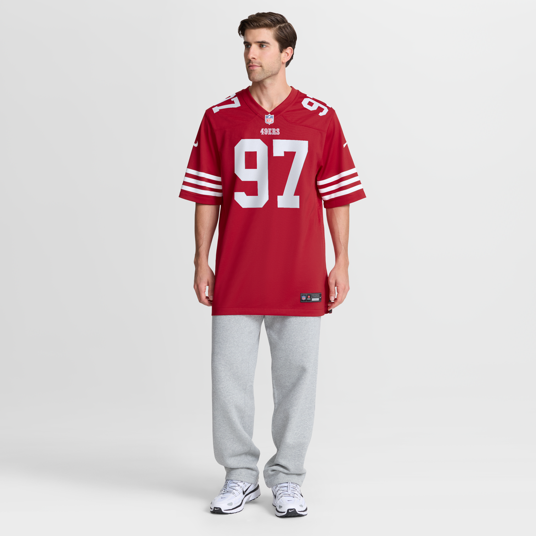 Men's San Francisco 49ers Nick Bosa Nike Scarlet Player product image 15