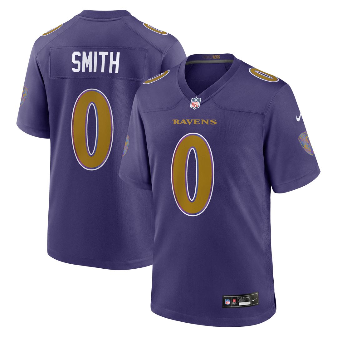 Men's Baltimore Ravens Roquan Smith Nike Black Alternate product image 27