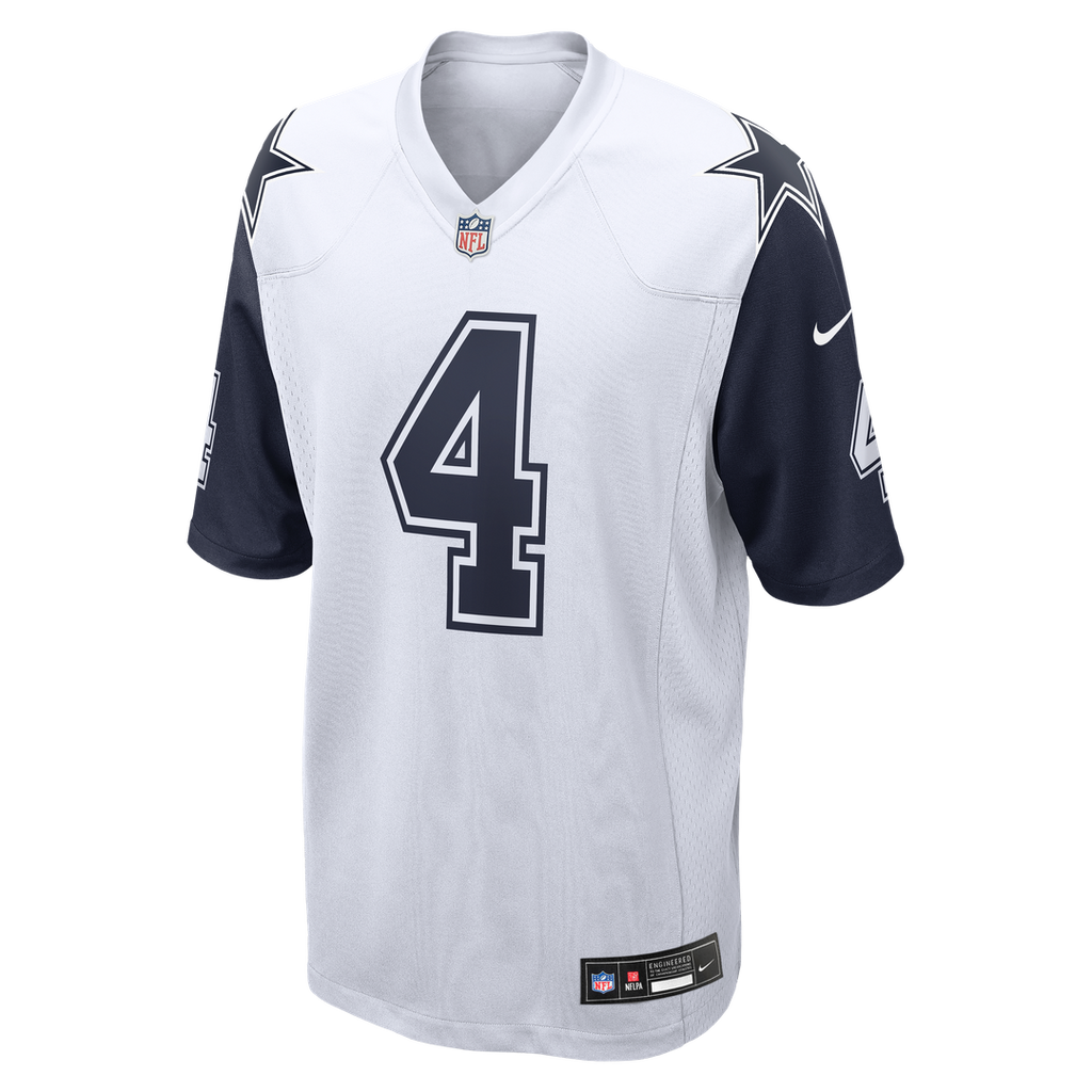 Men's Dallas Cowboys Dak Prescott Nike Navy Alternate Game product image 18