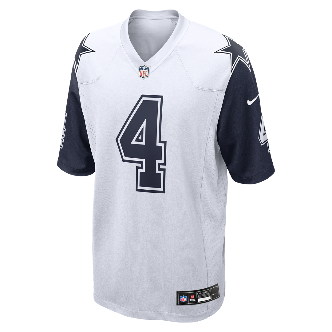 Men's Dallas Cowboys Dak Prescott Nike Navy Alternate Game product image 18