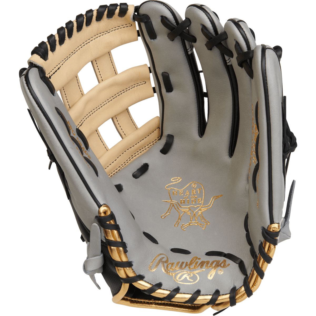2022 Rawlings Heart of the Hide 12.75″ Apr23' Gold Glove Club - PRO3039-6GCSS product image 2, provided for visual reference