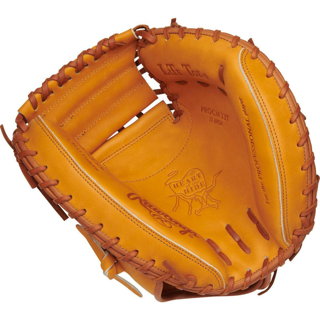 2022 Rawlings Heart of the Hide 33" Baseball Catcher's Glove/Mitt - PROCM33T product image 2, provided for visual reference