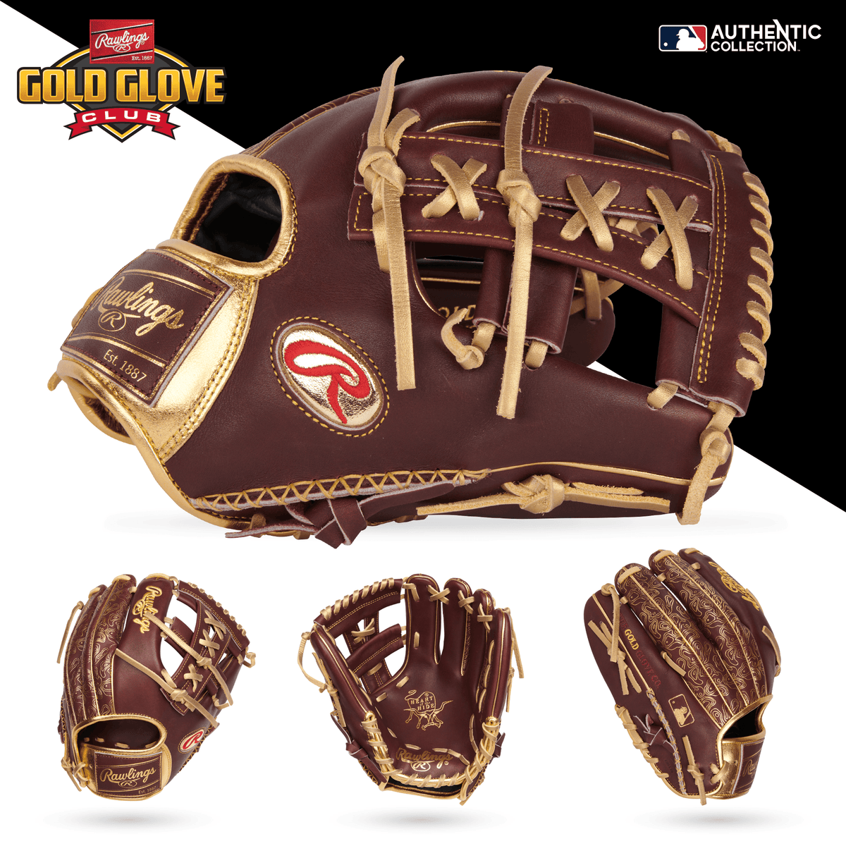 2023 Rawlings Heart of the Hide 11.75″ Glove June 2023 - PROGOLDYVII product image 1, provided for visual reference and