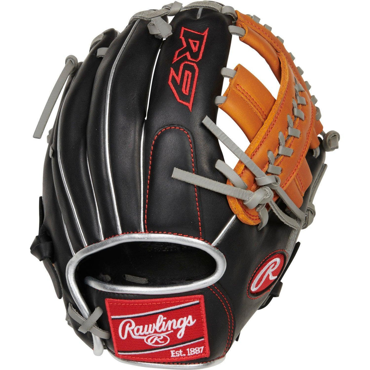 2023 Rawlings R9 ContoUR Series 11" Glove - R9110U-19BT product image 1, provided for visual reference and product detail
