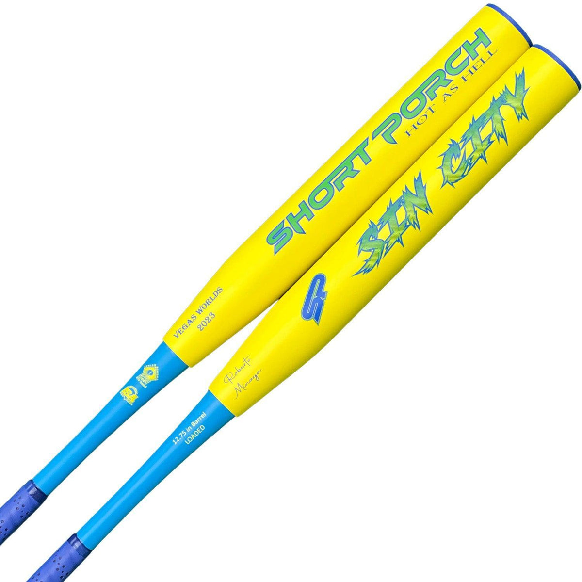 2023 Short Porch Sin City Vegas Edition 2-Piece SSUSA Senior Slowpitch Softball Bat product image 1, provided for visual