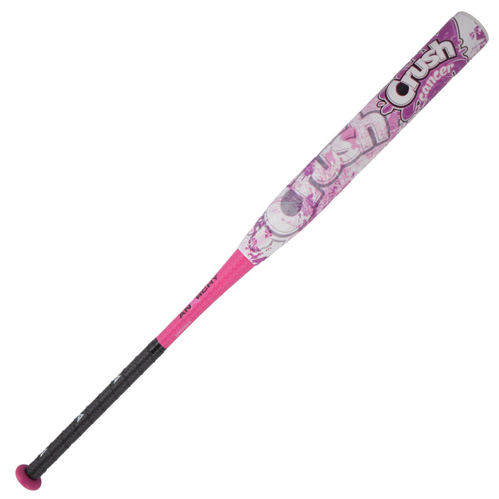 2024 Anarchy Crush Cancer Pink End Load USA/ASA Slowpitch Softball Bat ASPFGHT24A product image 1, provided for visual