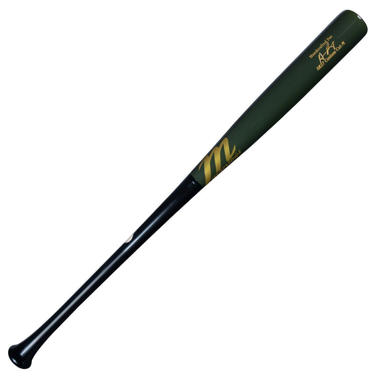 Marucci Austin Riley Pro Exclusive Model Wood Baseball Bat - MVE4RILEY27 BK/SG product image 1, provided for visual