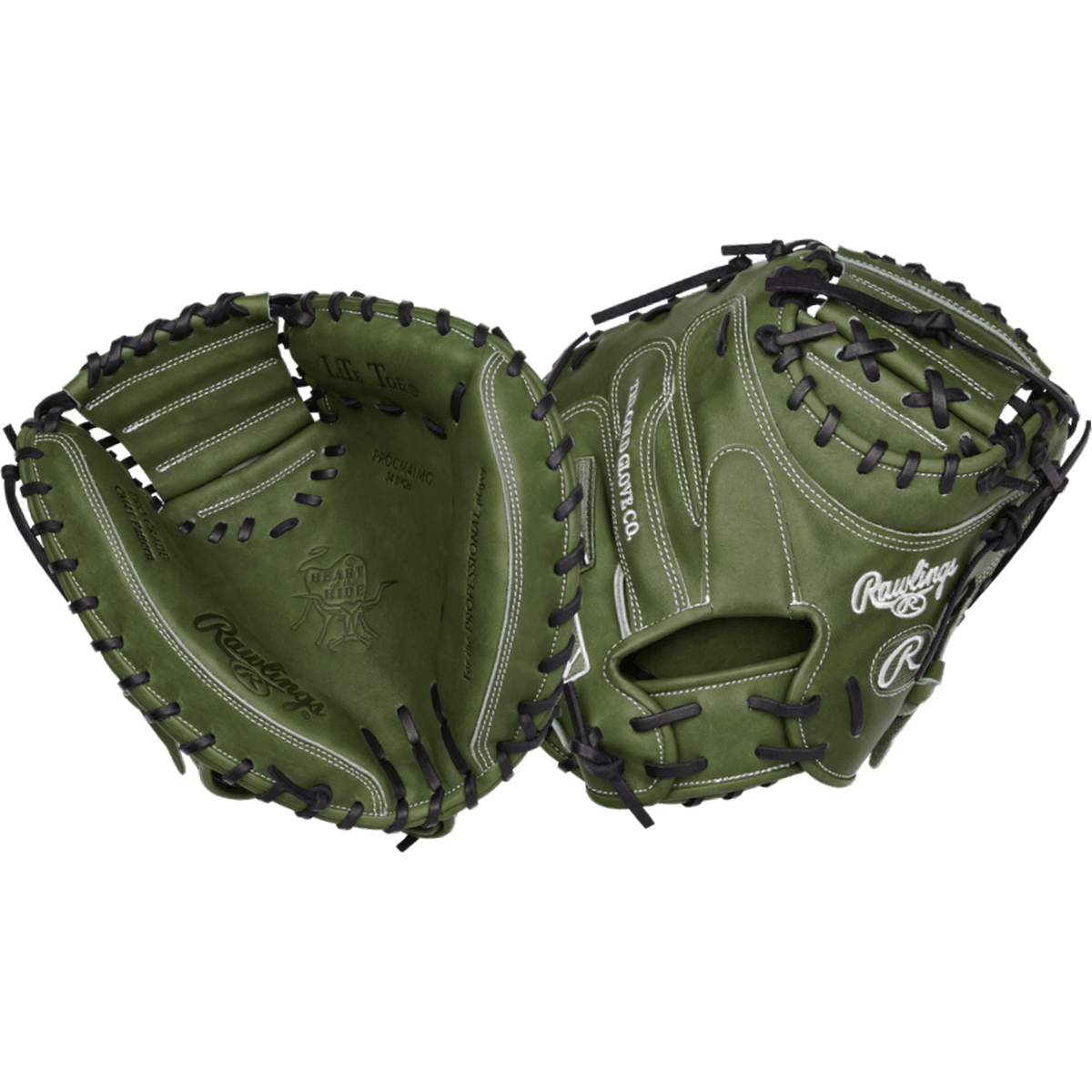 2024 Rawlings Heart of The Hide 34" Catchers Glove - PROCM41MG product image 1, provided for visual reference and product