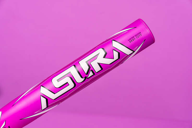 2025 Marucci ASURA Glow Series Berry Crush -11 Fastpitch Softball Bat - MFPAS11P product image 5, provided for visual