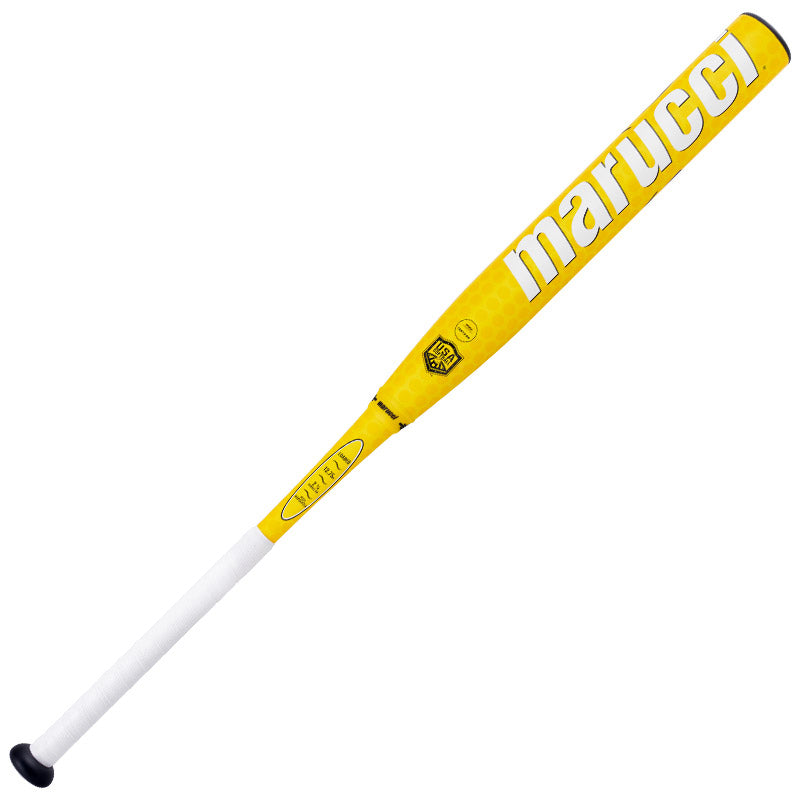 2025 Marucci Chocolate Crush Yellow Loaded USA/ASA Slowpitch Softball Bat - MSPCCY2LA product image 2, provided for visual