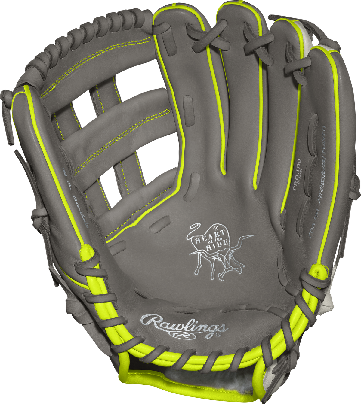 2025 Rawlings Heart of The Hide 13" Slowpitch Softball Fielding Glove - PROJD0-HOH-43 product image 2, provided for visual