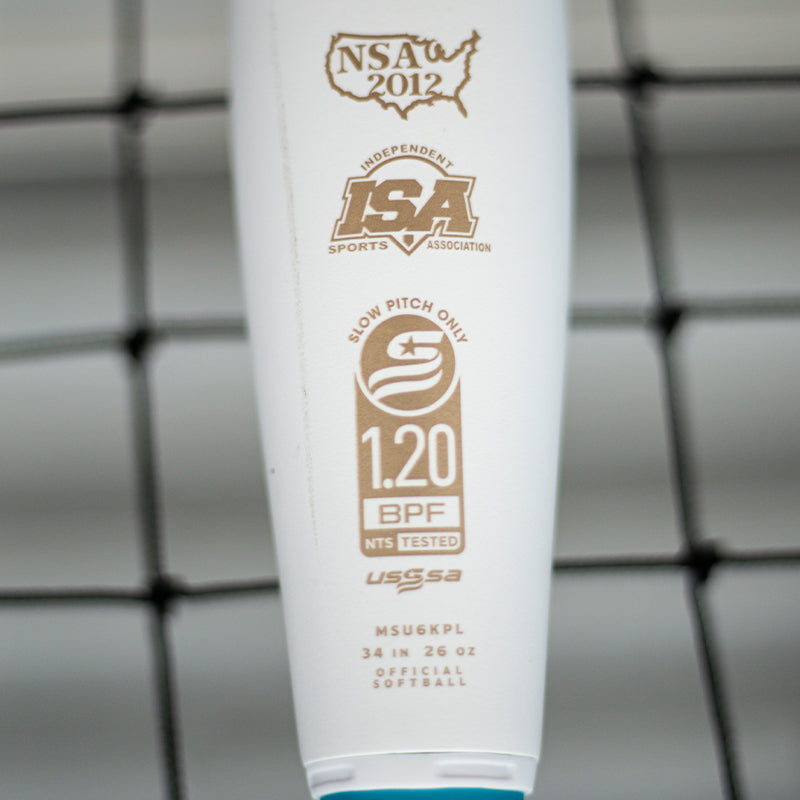 2026 Miken KP23 Pro 2-Piece Maxload USSSA Slowpitch Softball Bat - MSU6KPL product image 8, provided for visual reference