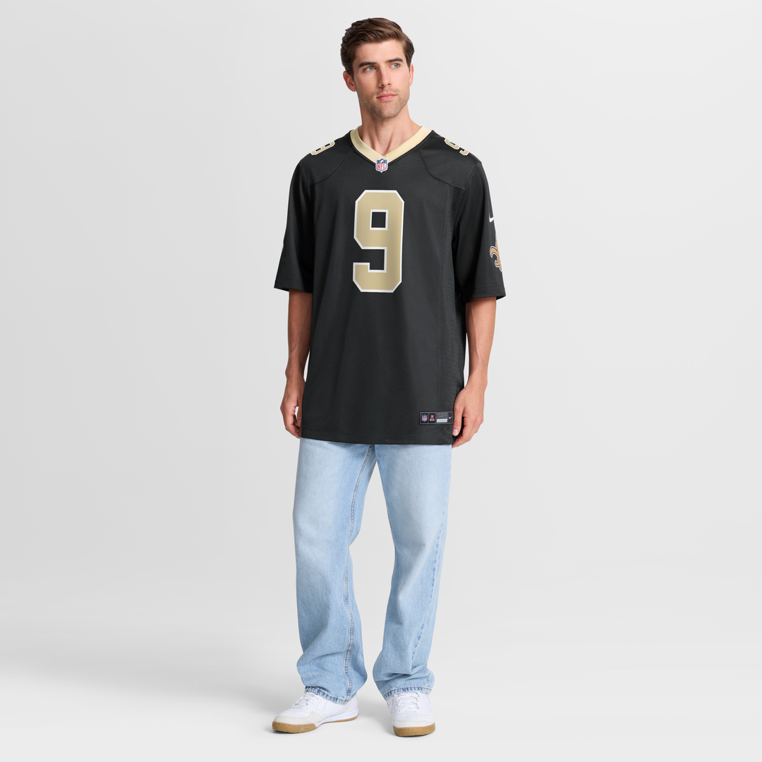 Men's New Orleans Saints Drew Brees Nike White Game Jersey product image 9