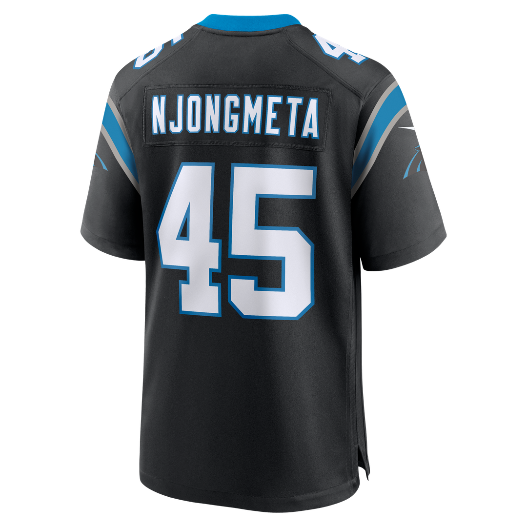 Men's Carolina Panthers Maema Njongmeta Nike Black Game product image 3