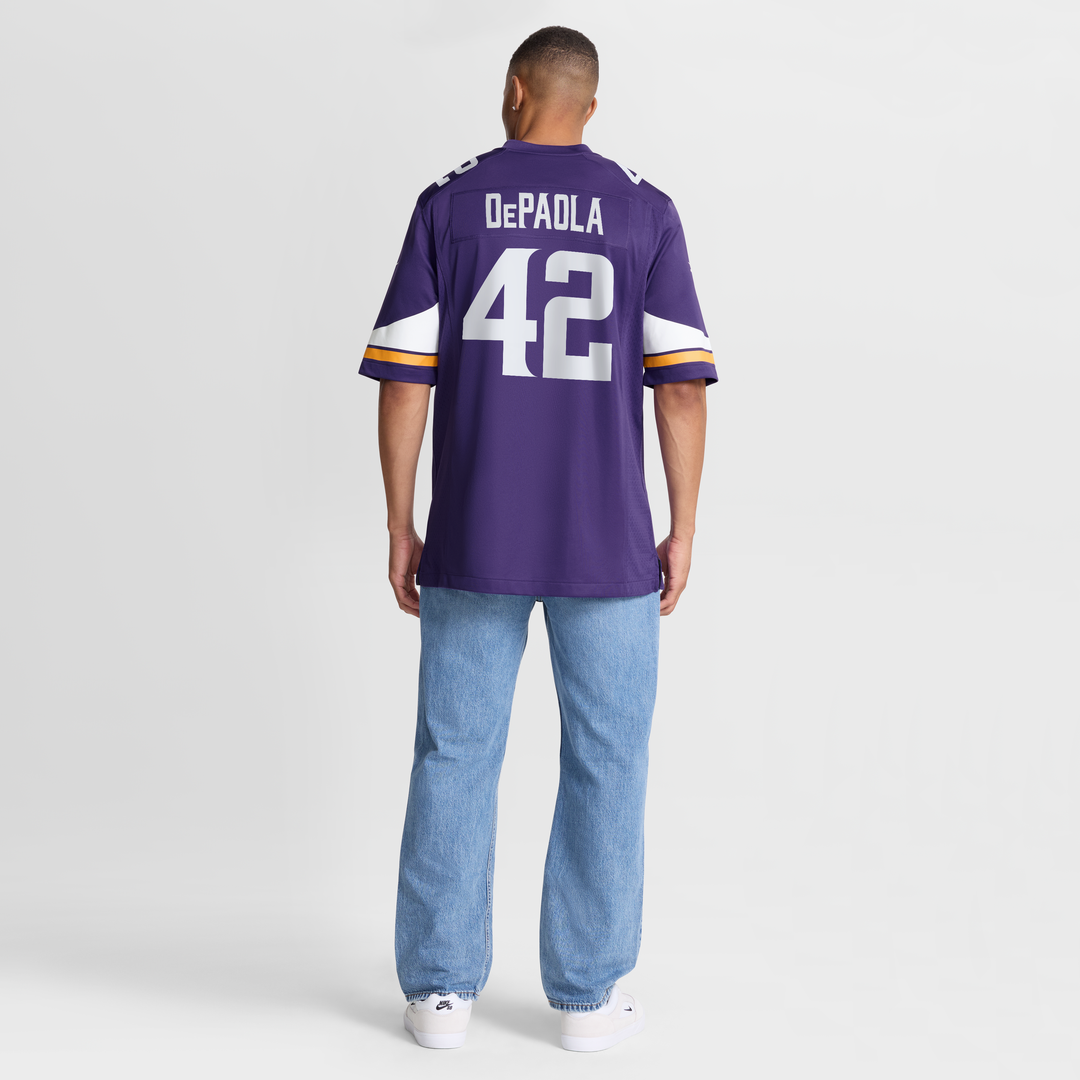 Men's Minnesota Vikings Andrew DePaola Nike Purple Game product image 8