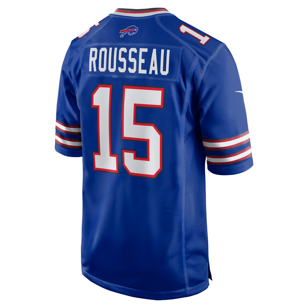 Men's Buffalo Bills Gregory Rousseau Nike Royal Team Game product image 5