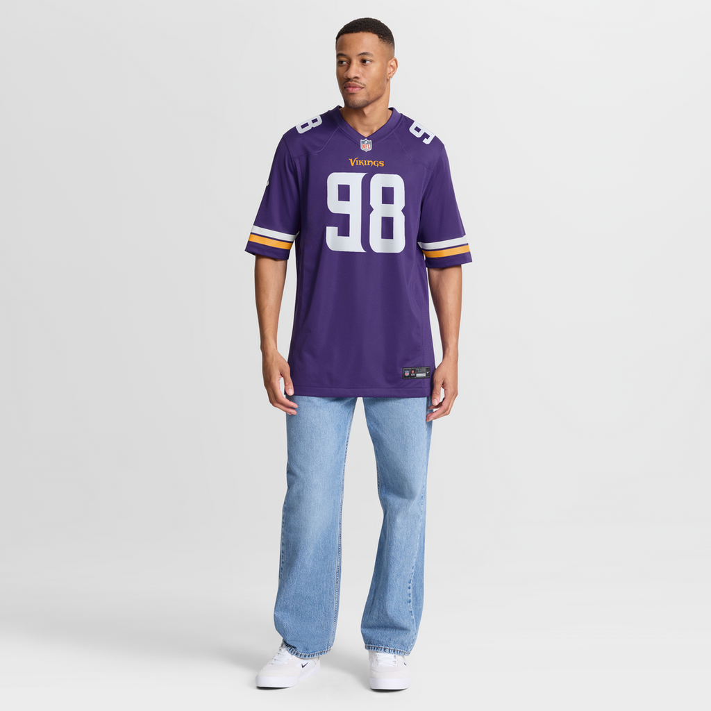 Men's Minnesota Vikings Bo Richter Nike Purple Team Game product image 7
