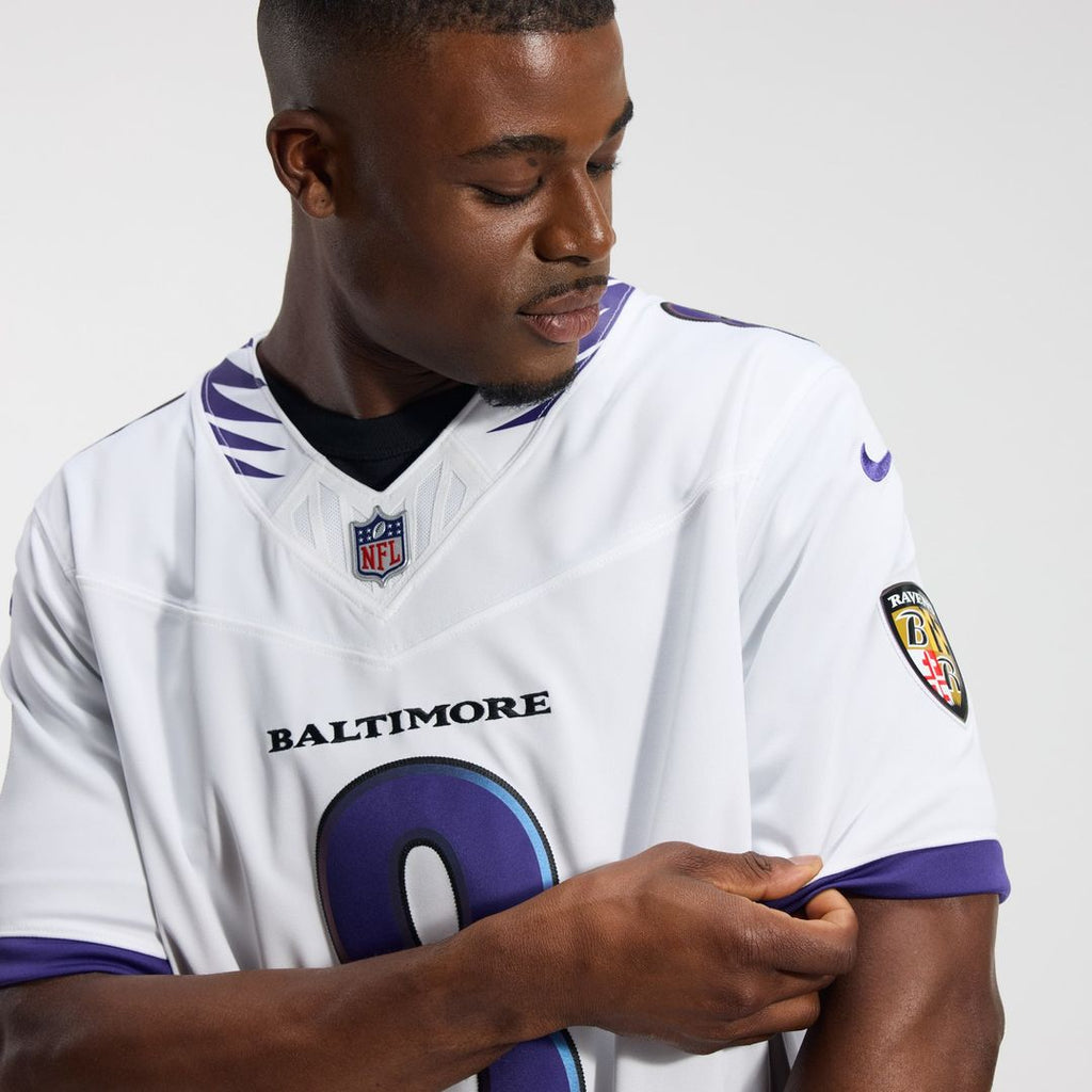 Men's Baltimore Ravens Lamar Jackson Nike Purple Team Vapor product image 30