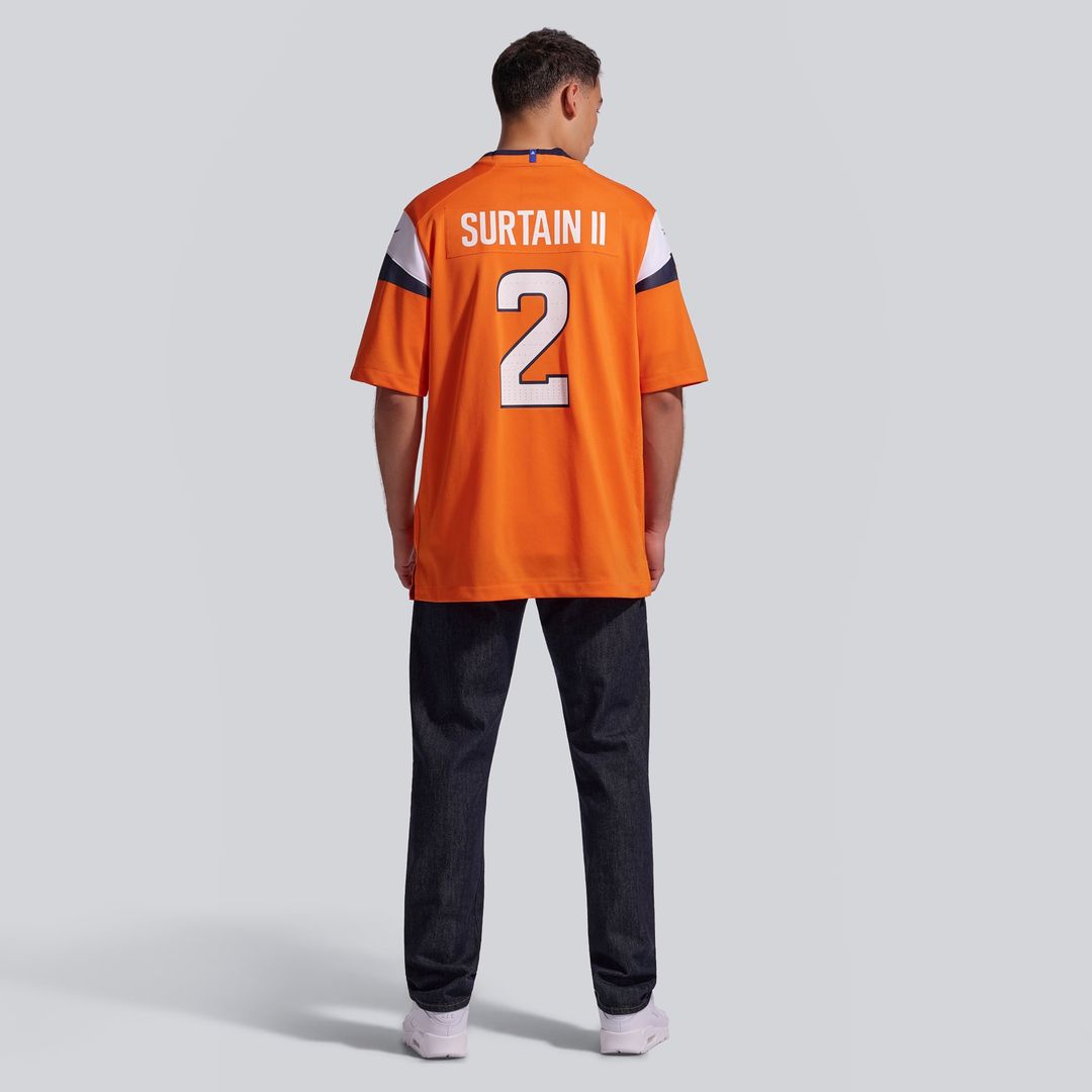 Men's Denver Broncos Patrick Surtain II Nike Orange Team product image 5