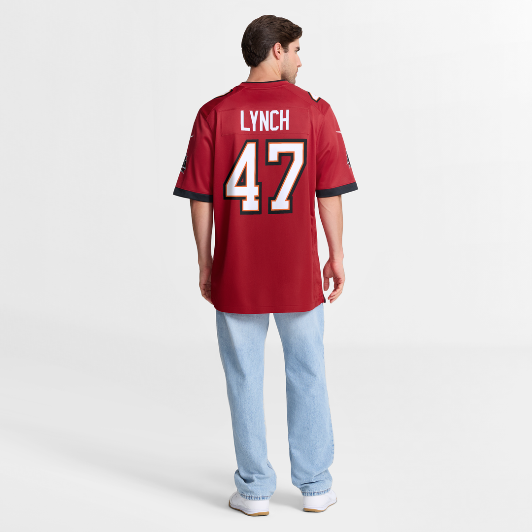 Men's Tampa Bay Buccaneers John Lynch Nike Red Game Retired product image 8