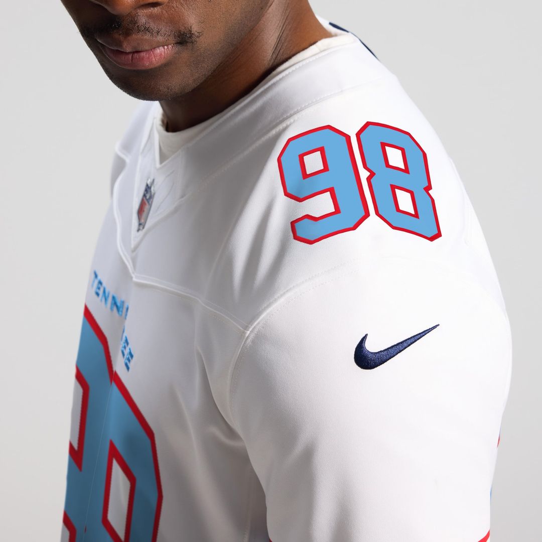 Men's Tennessee Titans Jeffery Simmons Nike Light Blue Team product image 33