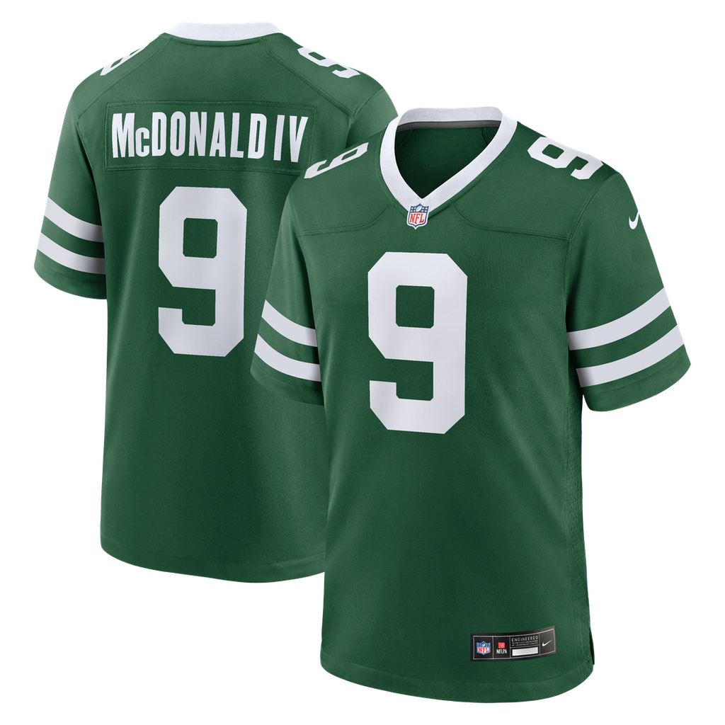 Men's New York Jets Will McDonald IV Nike Legacy Black product image 13