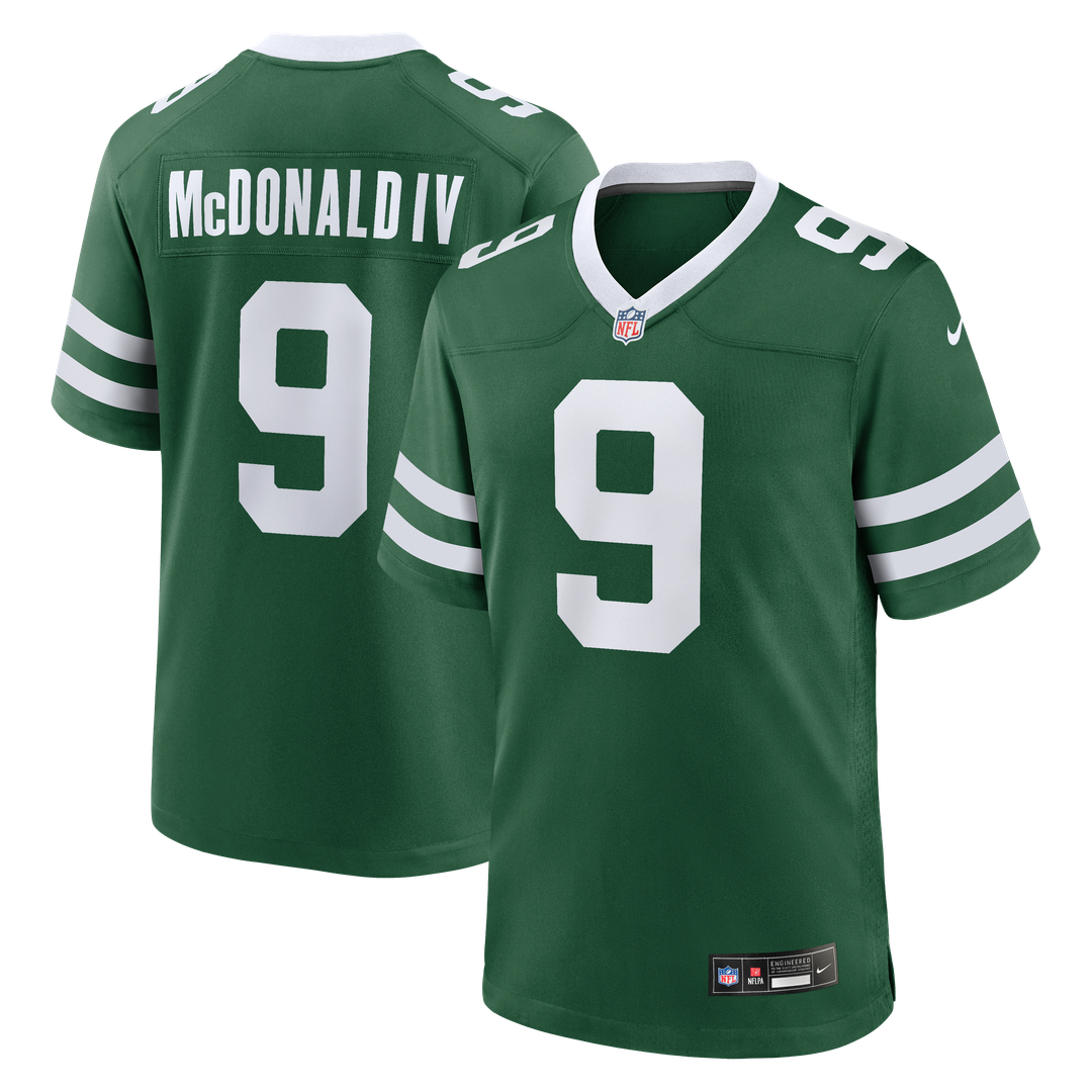 Men's New York Jets Will McDonald IV Nike Legacy Black product image 13