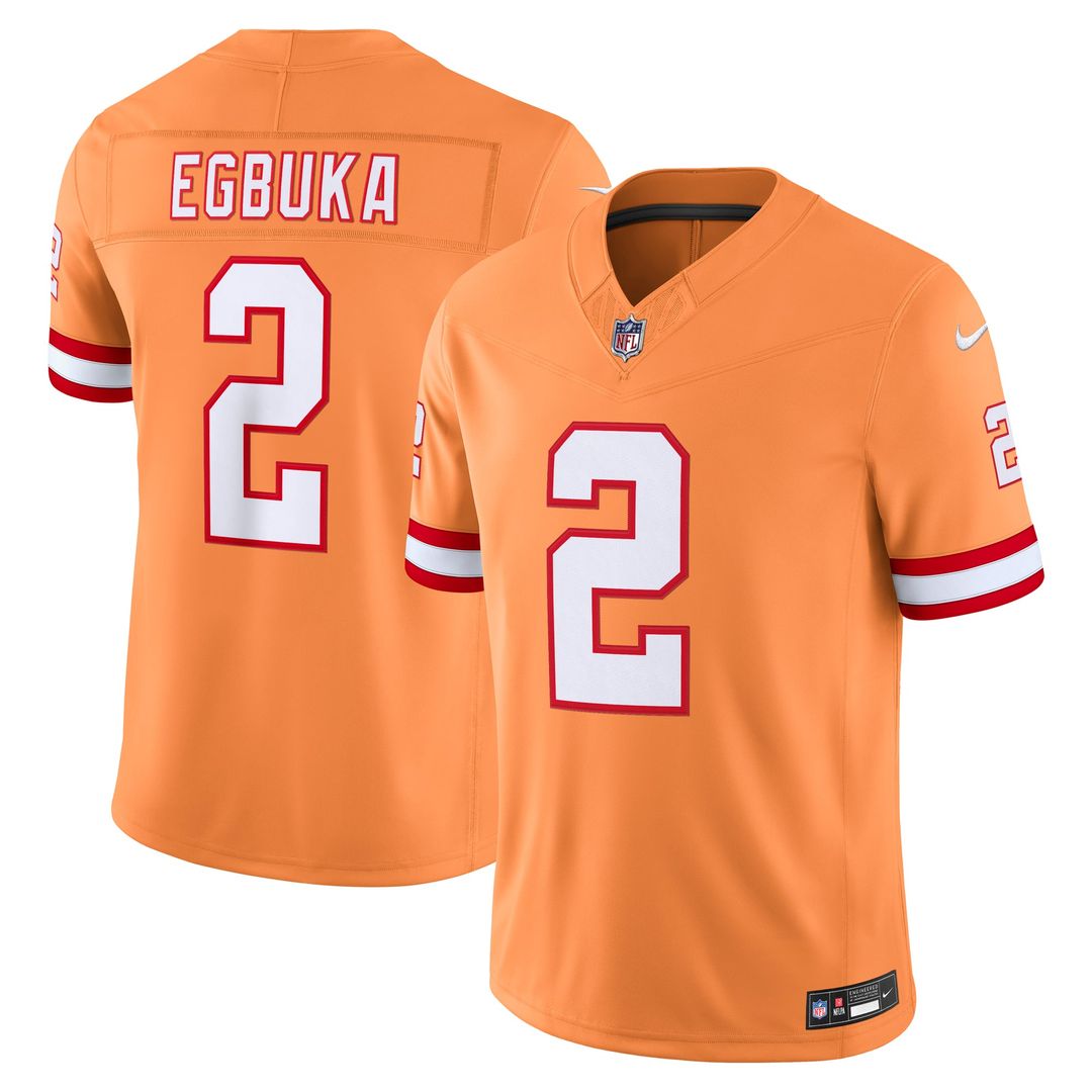 Men's Tampa Bay Buccaneers Emeka Egbuka Nike Creamsicle product image 1