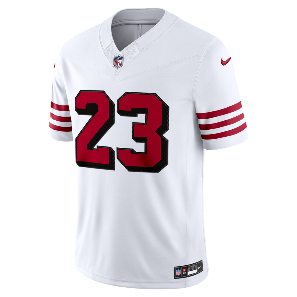 Men's San Francisco 49ers Christian McCaffrey Nike White product image 2