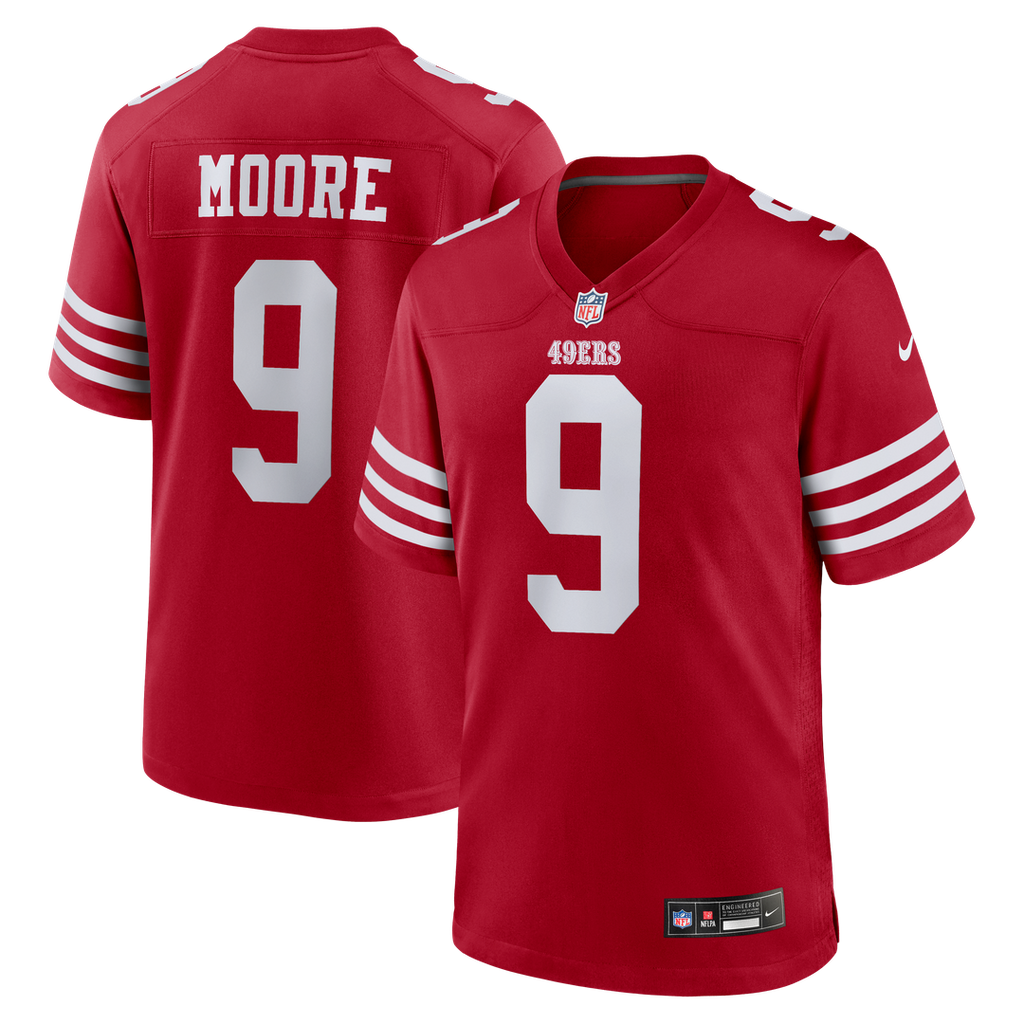 Men's San Francisco 49ers Skyy Moore Nike Scarlet Team Game product image 1